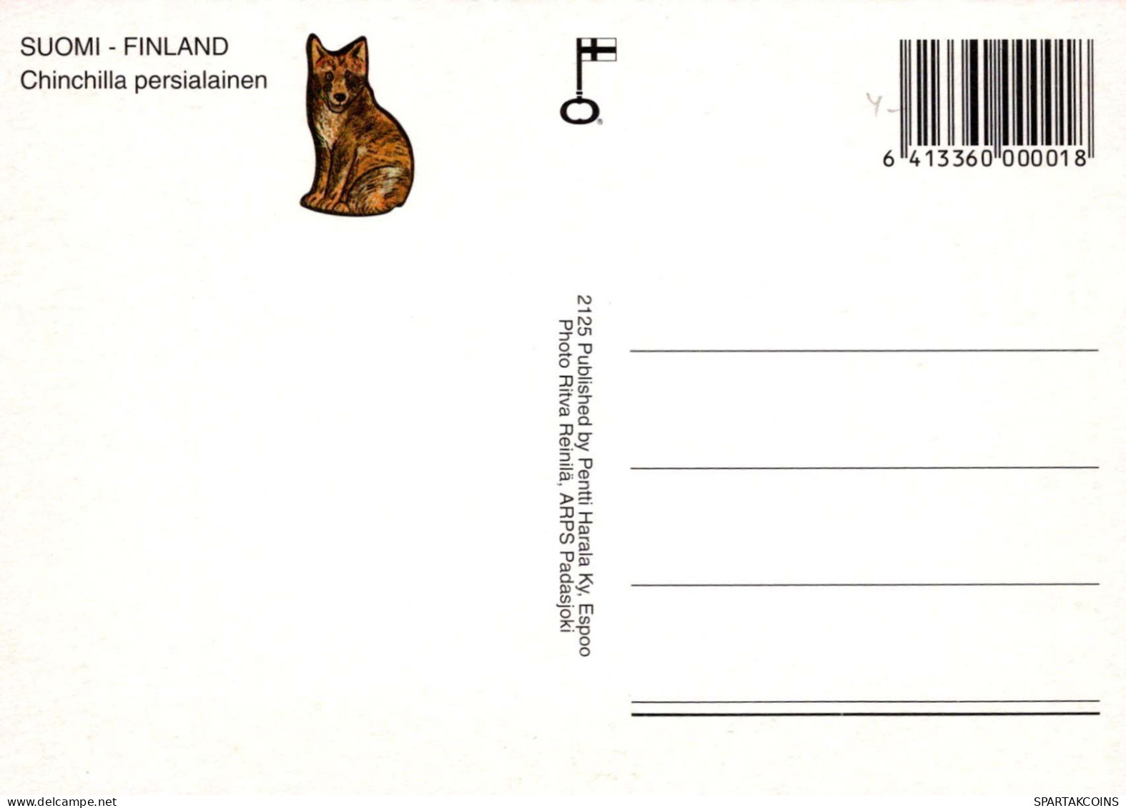 CAT KITTY Animals Vintage Postcard CPSM #PBQ831.GB - Cats