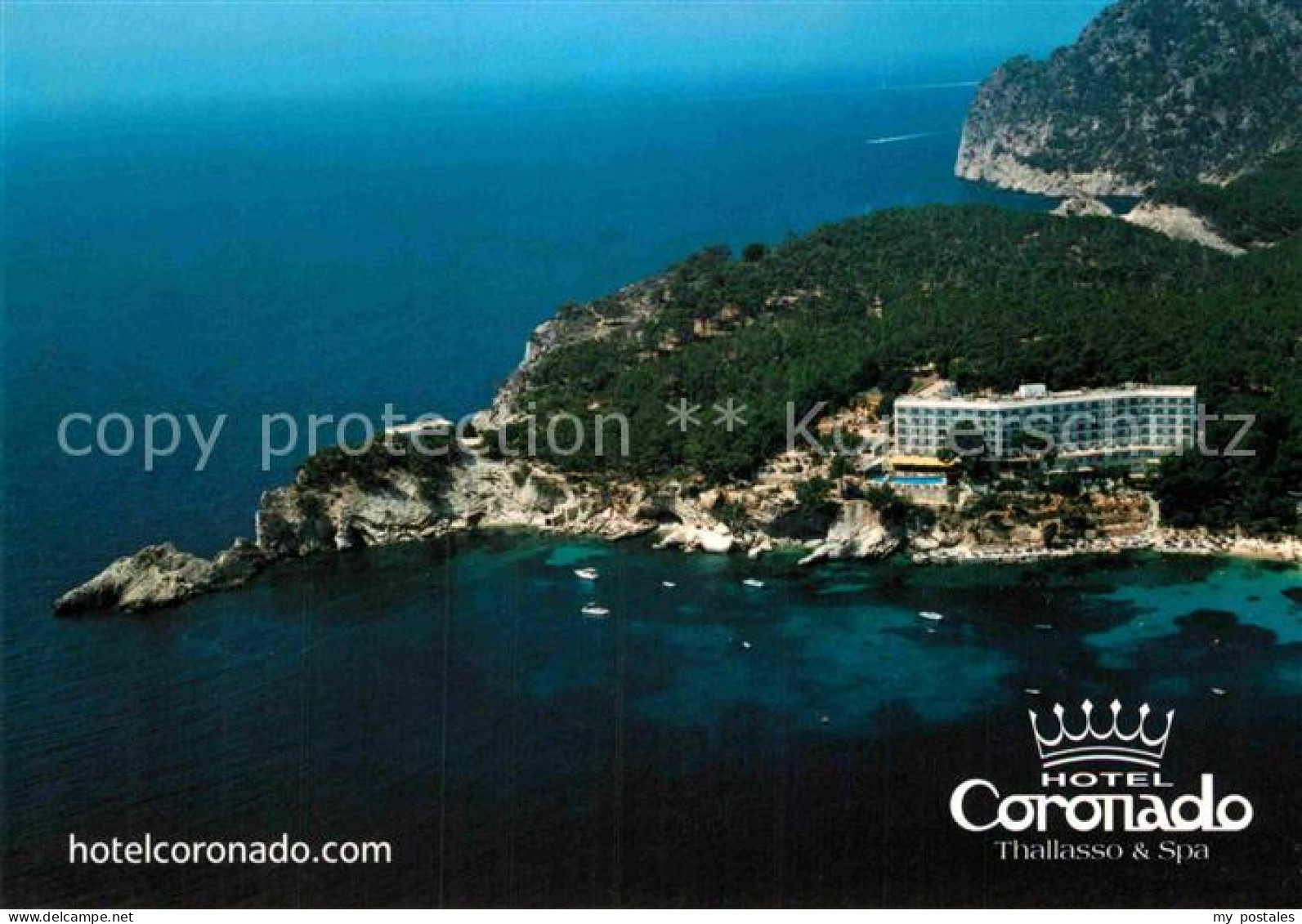 72892878 Cala Fornells Fliegeraufnahme Hotel Coronado Mallorca - Otros & Sin Clasificación