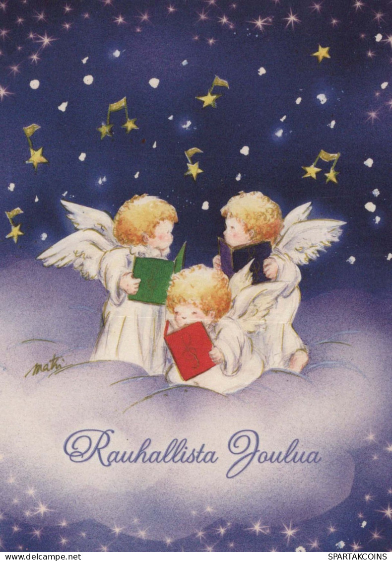 ANGEL Christmas Vintage Postcard CPSM #PBP475.GB - Anges