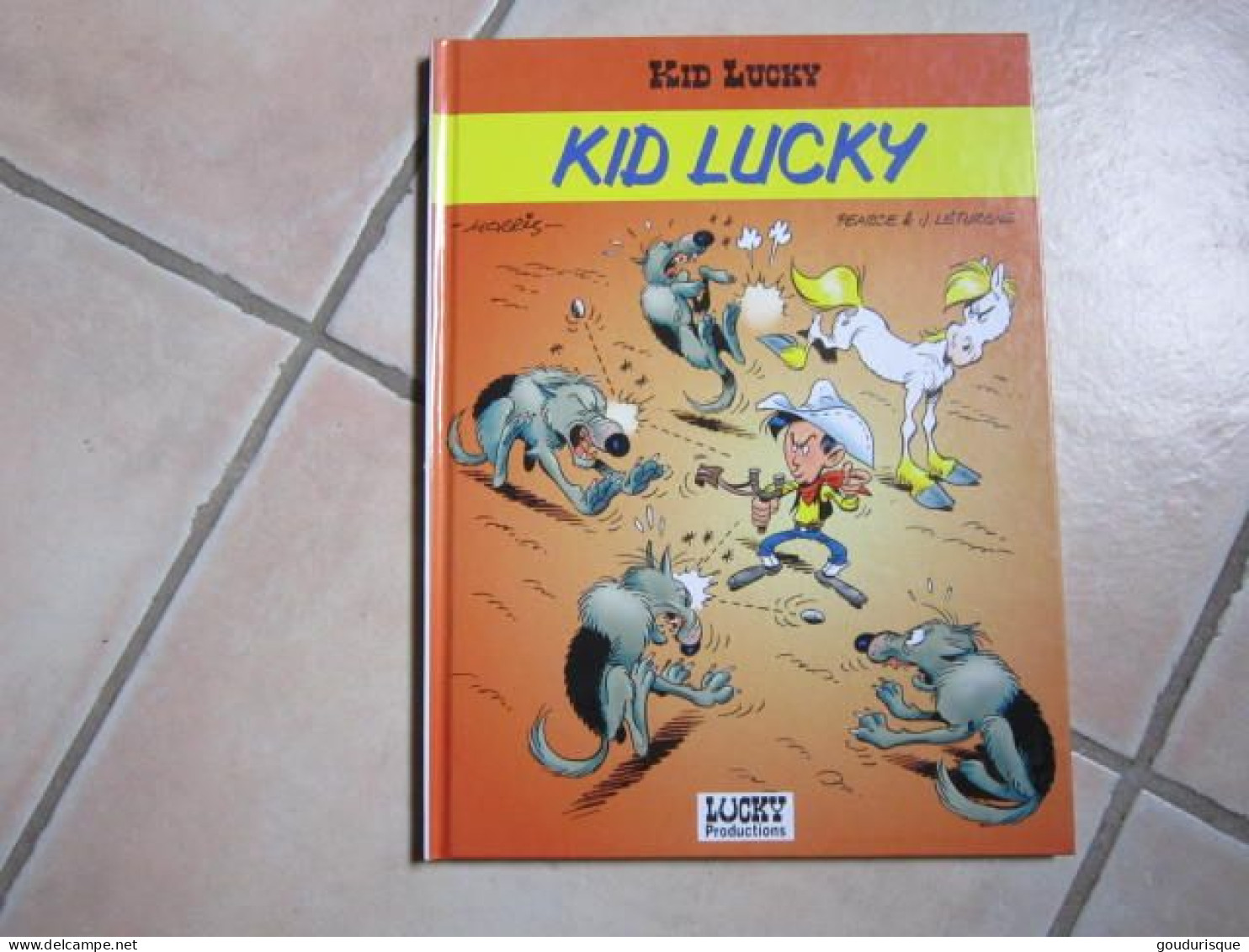 EO LUCKY LUKE N°64  KID LUCKY   MORRIS - Lucky Luke