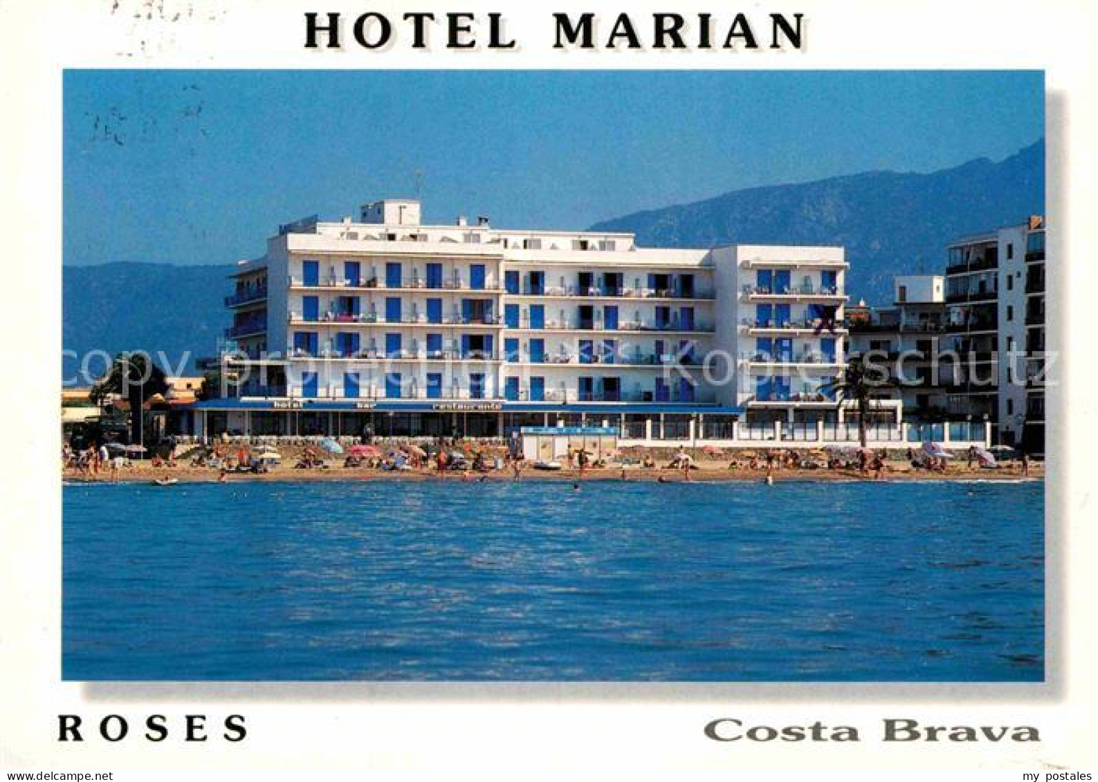 72892871 Roses Costa Brava Hotel Marian Spanien - Autres & Non Classés