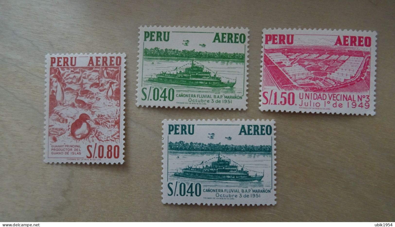 1953 MNH E45 - Peru