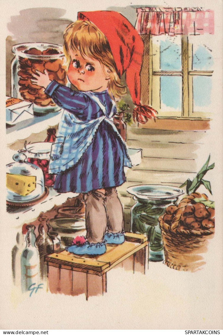 Happy New Year Christmas CHILDREN Vintage Postcard CPSM #PAY763.GB - New Year