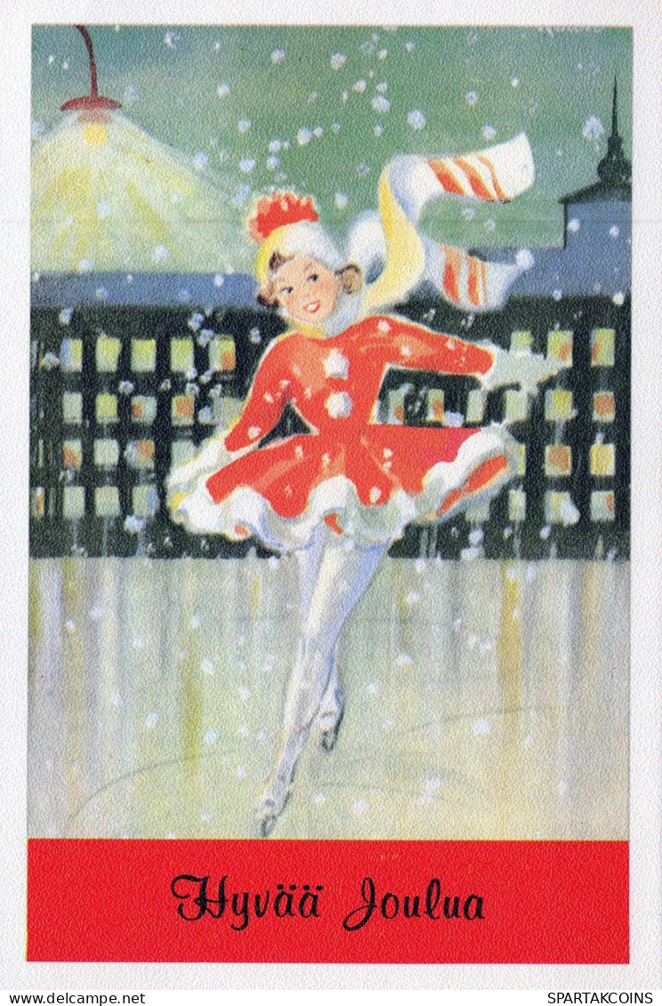 Happy New Year Christmas CHILDREN Vintage Postcard CPSM #PAY241.GB - Neujahr