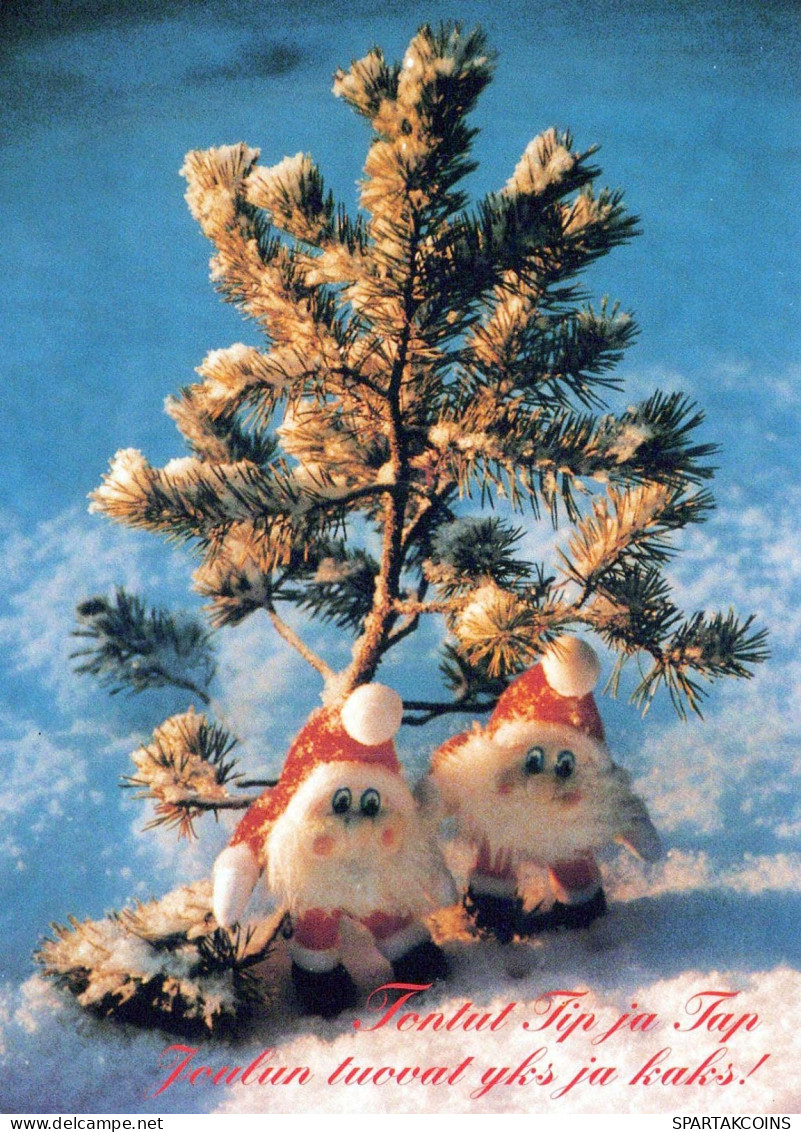 Happy New Year Christmas GNOME Vintage Postcard CPSM #PAY492.GB - Neujahr