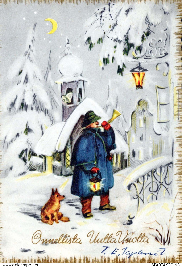 Happy New Year Christmas CHILDREN Vintage Postcard CPSM #PAU057.GB - Neujahr