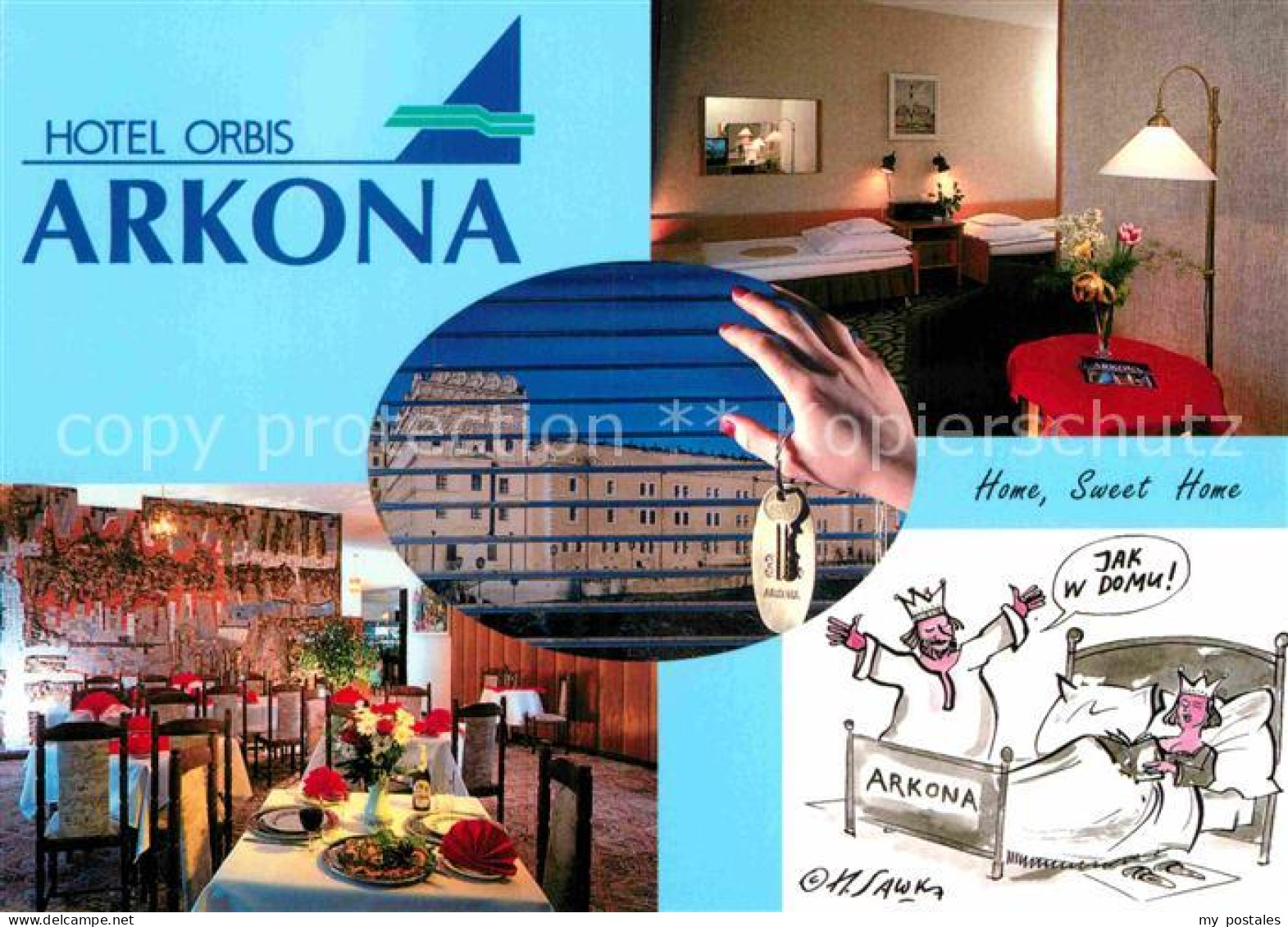 72892814 Szczecin Stettin Hotel Orbis Arkona Stettin - Pologne