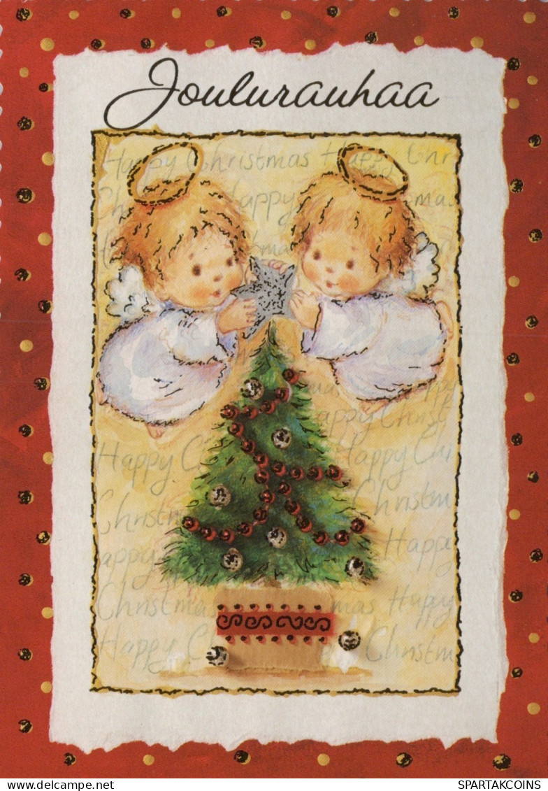 ANGEL CHRISTMAS Holidays Vintage Postcard CPSM #PAH939.GB - Angels