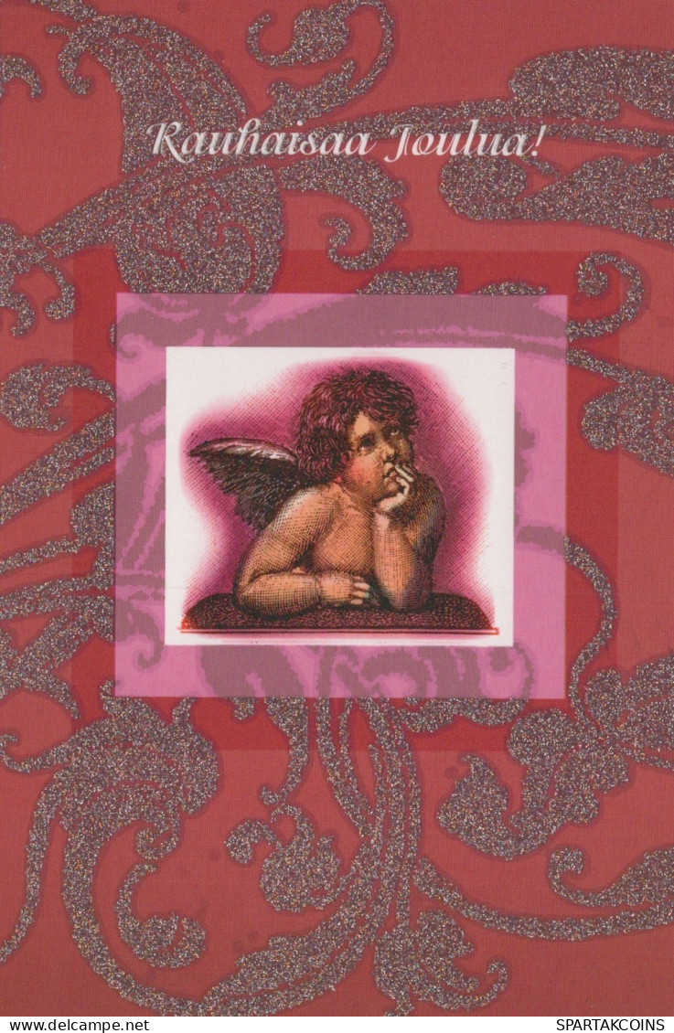 ANGEL CHRISTMAS Holidays Vintage Postcard CPSM #PAJ004.GB - Anges