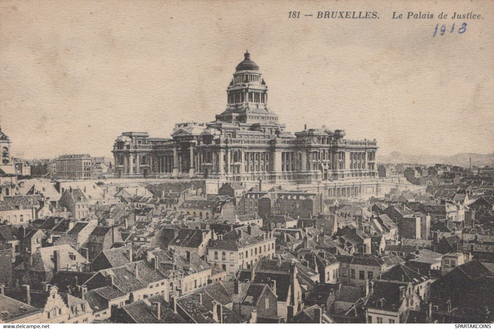BELGIO BRUXELLES Cartolina CPA #PAD855.IT - Brussel (Stad)