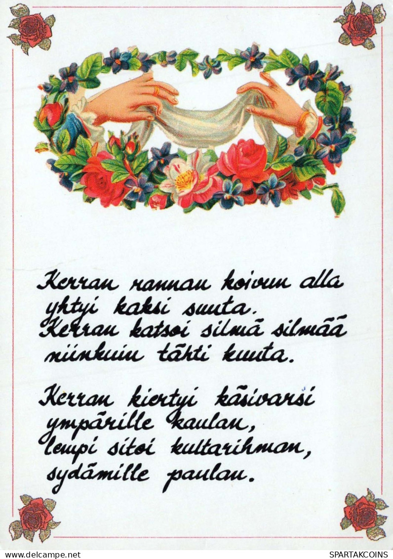 FIORI Vintage Cartolina CPSM #PBZ863.IT - Flowers
