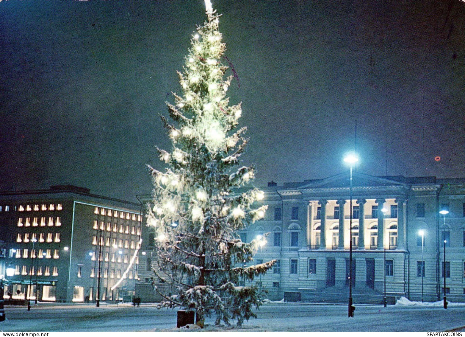 Buon Anno Natale FINLANDIA Vintage Cartolina CPSM #PAV689.IT - Neujahr