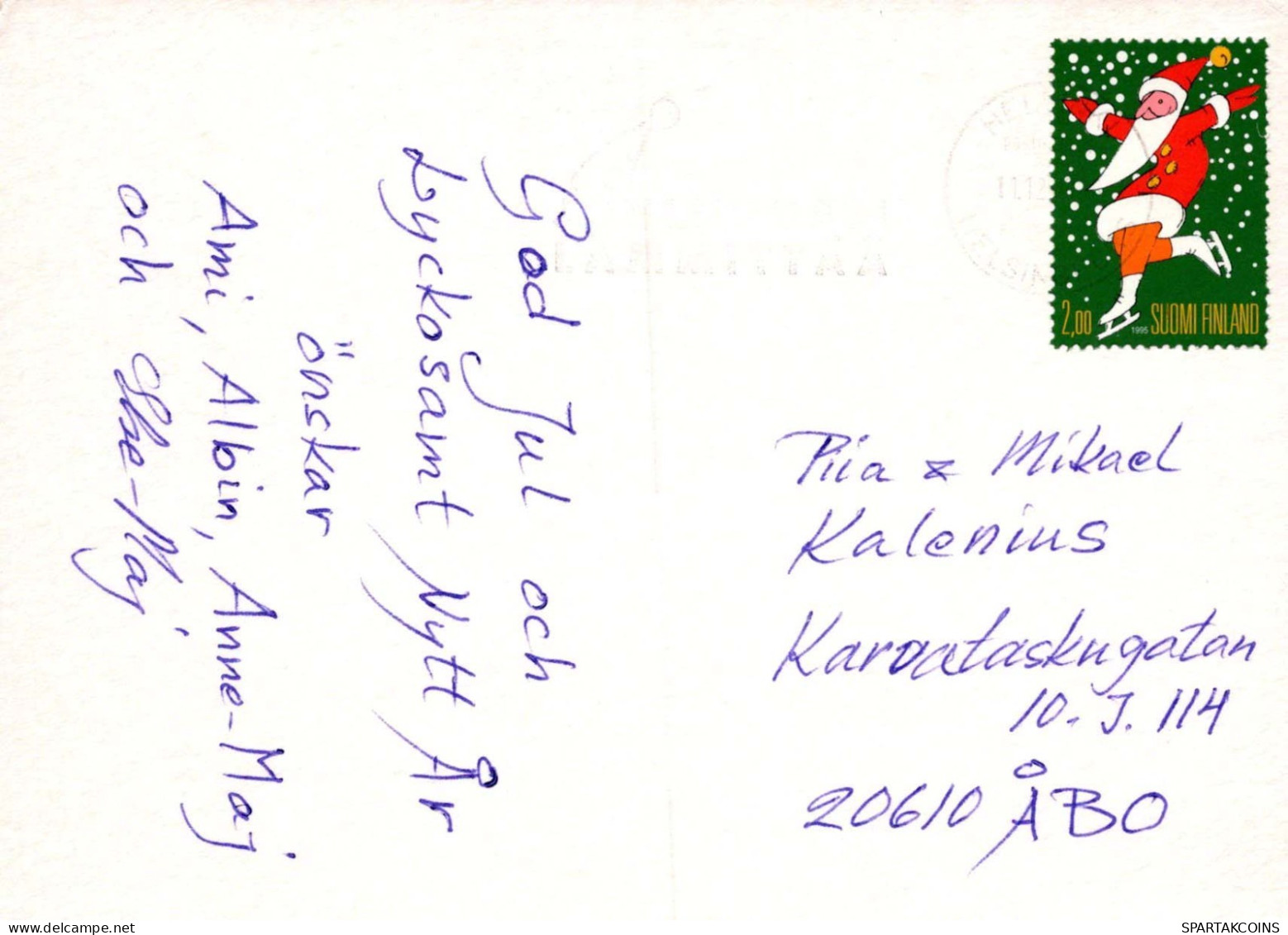 Buon Anno Natale GNOME Vintage Cartolina CPSM #PAU261.IT - Nouvel An