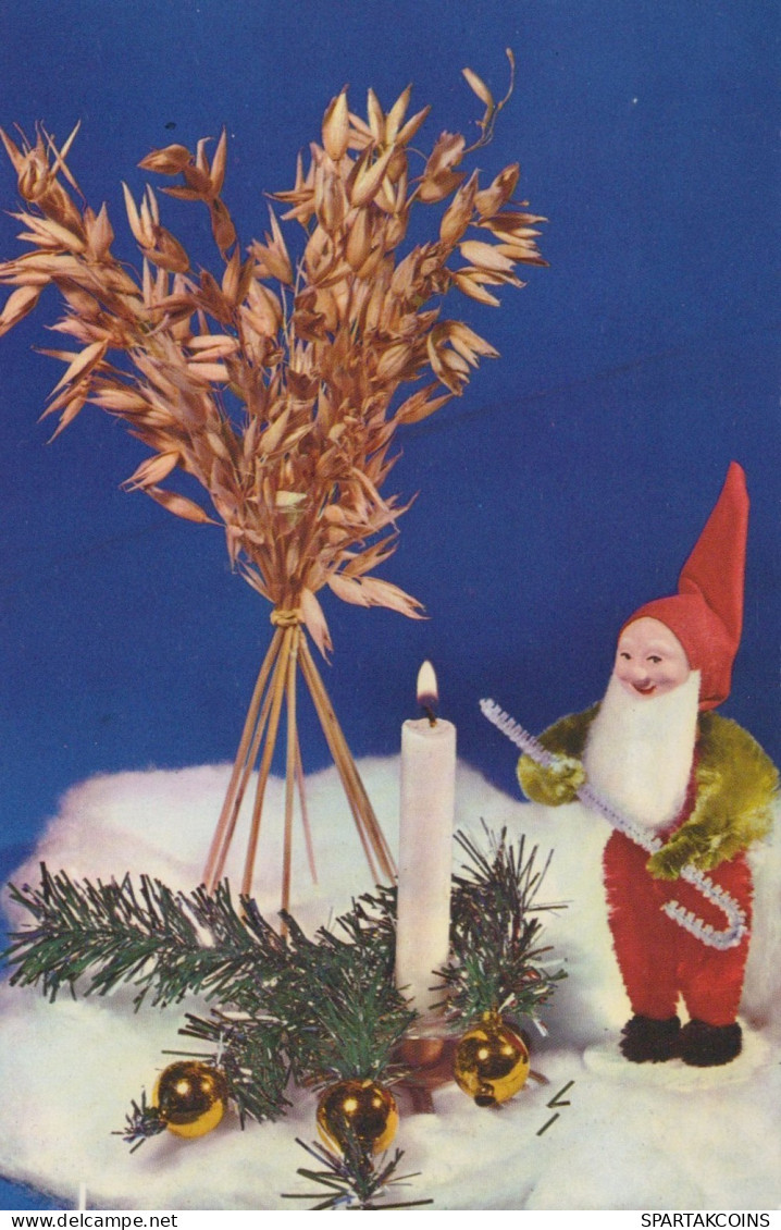 BABBO NATALE Natale Vintage Cartolina CPSMPF #PAJ457.IT - Kerstman