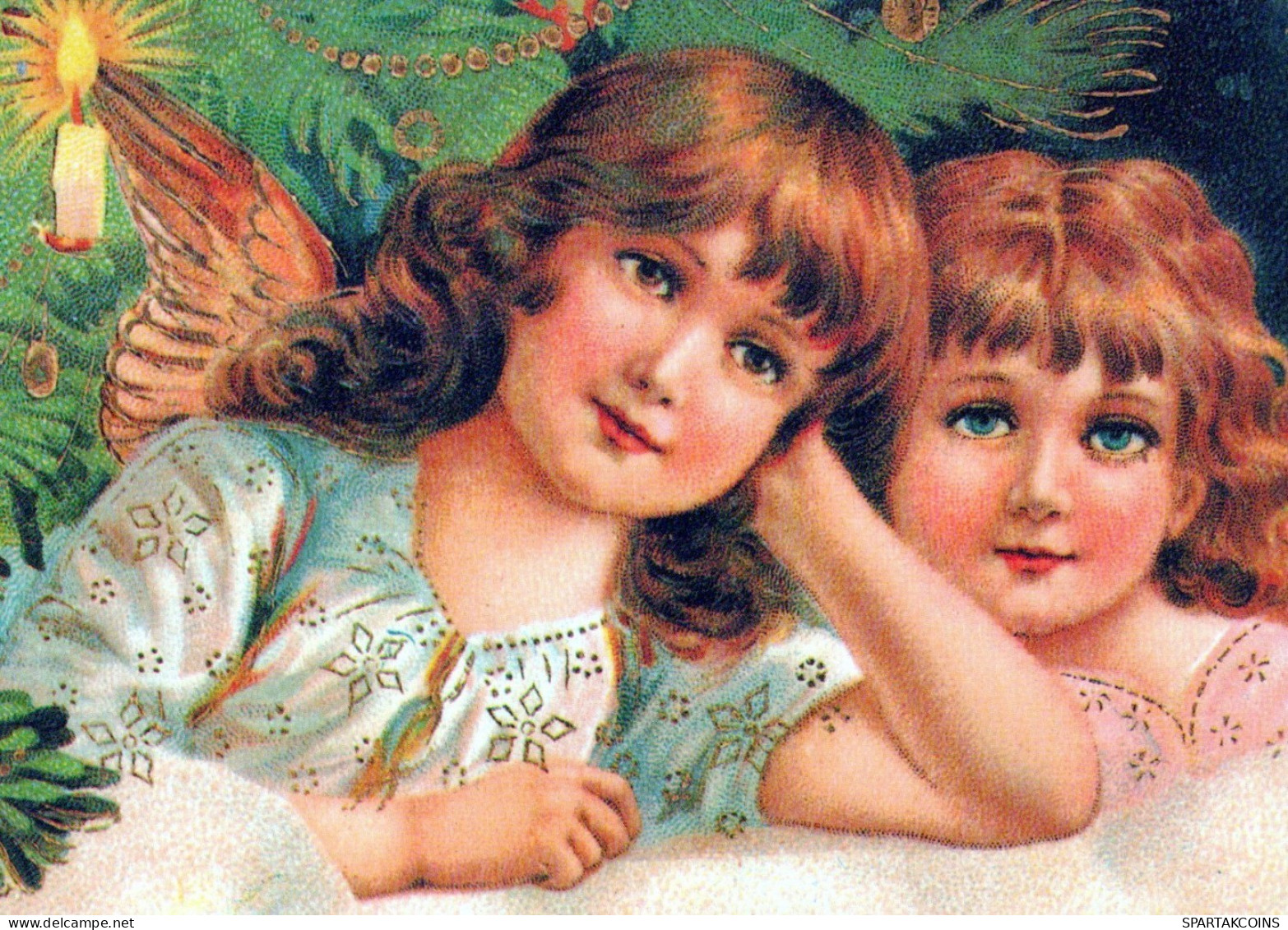 ANGELO Buon Anno Natale Vintage Cartolina CPSM #PAH511.IT - Anges