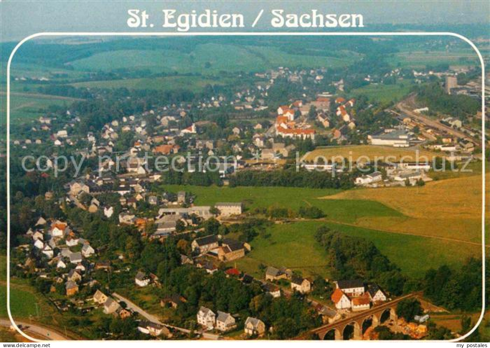 72892572 St Egidien Fliegeraufnahme Sankt Egidien - Other & Unclassified