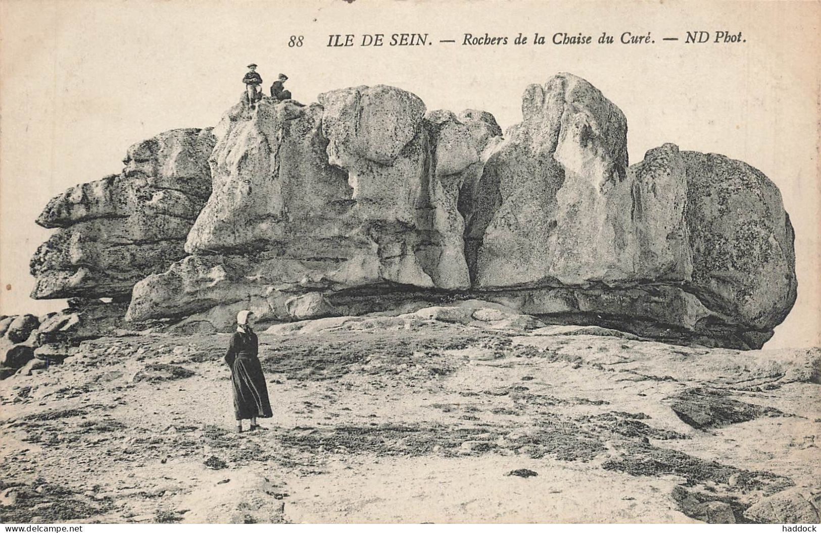 ILE DE SEIN : ROCHERS DE LA CHAISE DU CURE - Ile De Sein