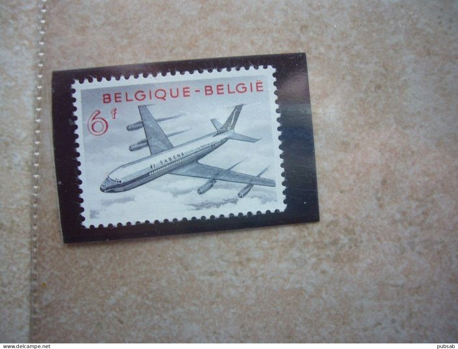 Avion / Airplane / SABENA / Boeing 707 - Postfris