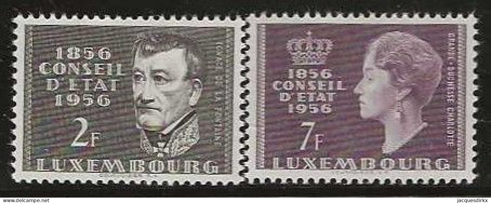 Luxembourg  .  Y&T   .    518/519    .   **    .    Neuf Avec Gomme Et SANS Charnière - Ungebraucht