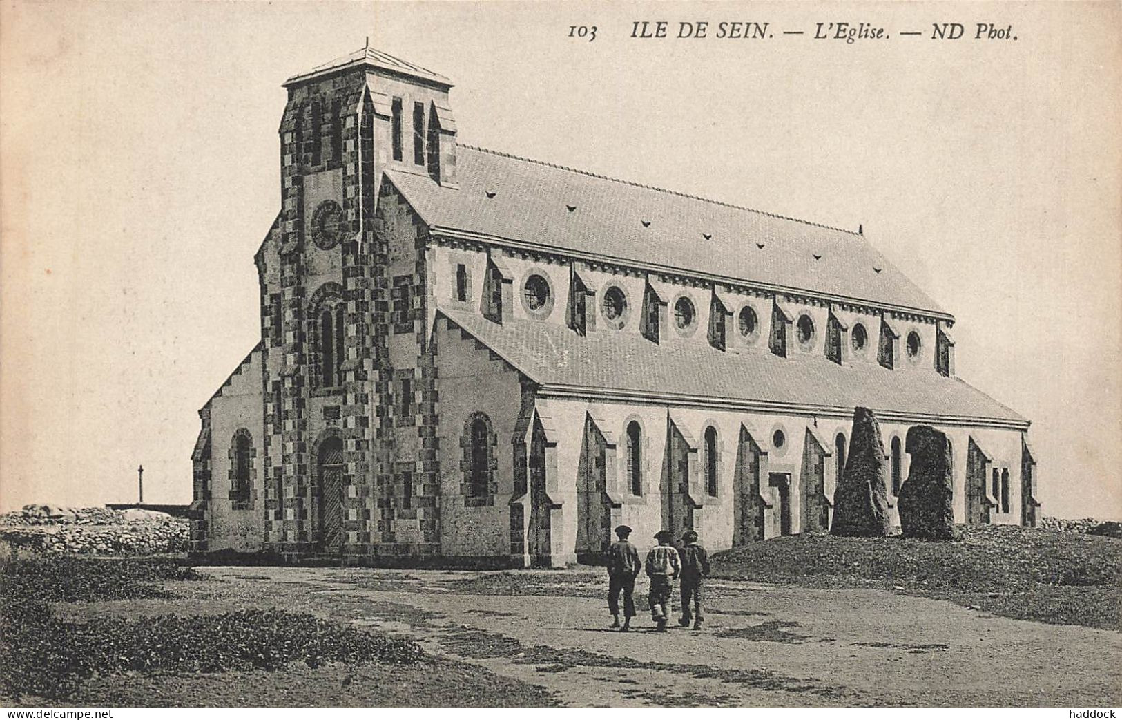 ILE DE SEIN : L'EGLISE - Ile De Sein