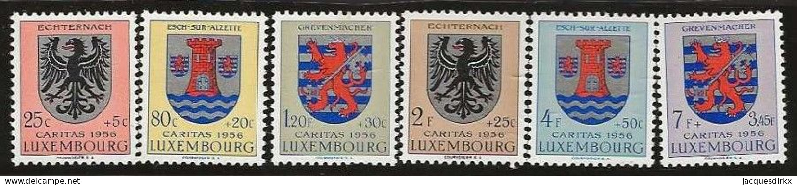 Luxembourg  .  Y&T   .    520/525   .   **    .    Neuf Avec Gomme Et SANS Charnière - Unused Stamps