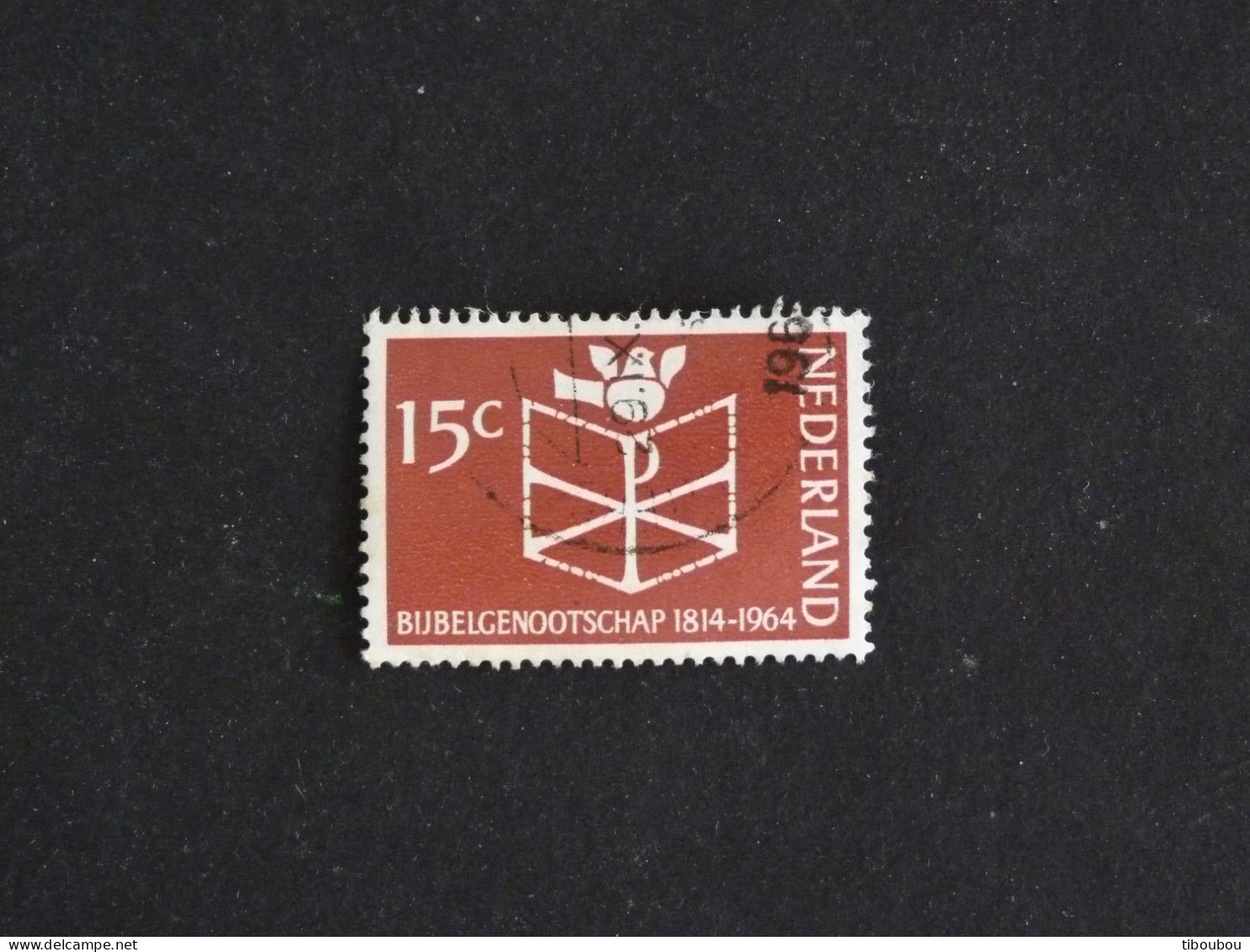 PAYS BAS NEDERLAND YT 800 OBLITERE - SOCIETE BIBLIQUE - Used Stamps