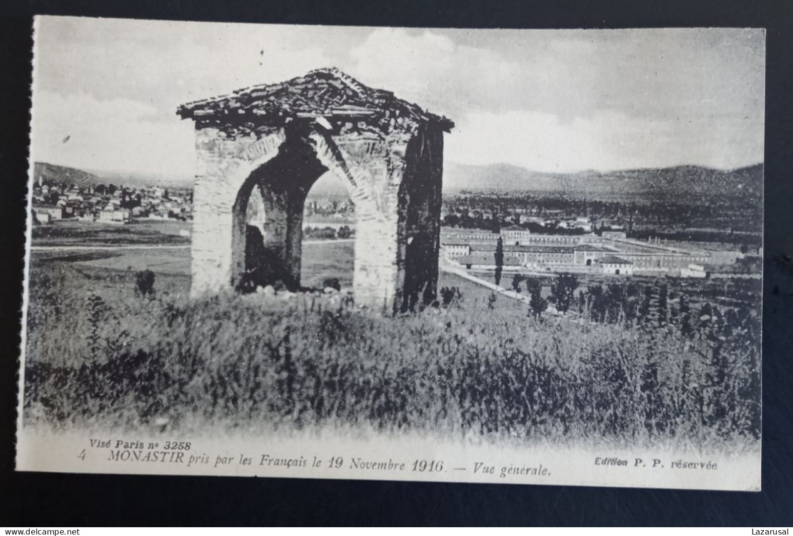 #21  Macedonia , Bitola , Monastir Pris Par Les Français Le 19 Novembre 1916 - Vue Générale - Macédoine Du Nord