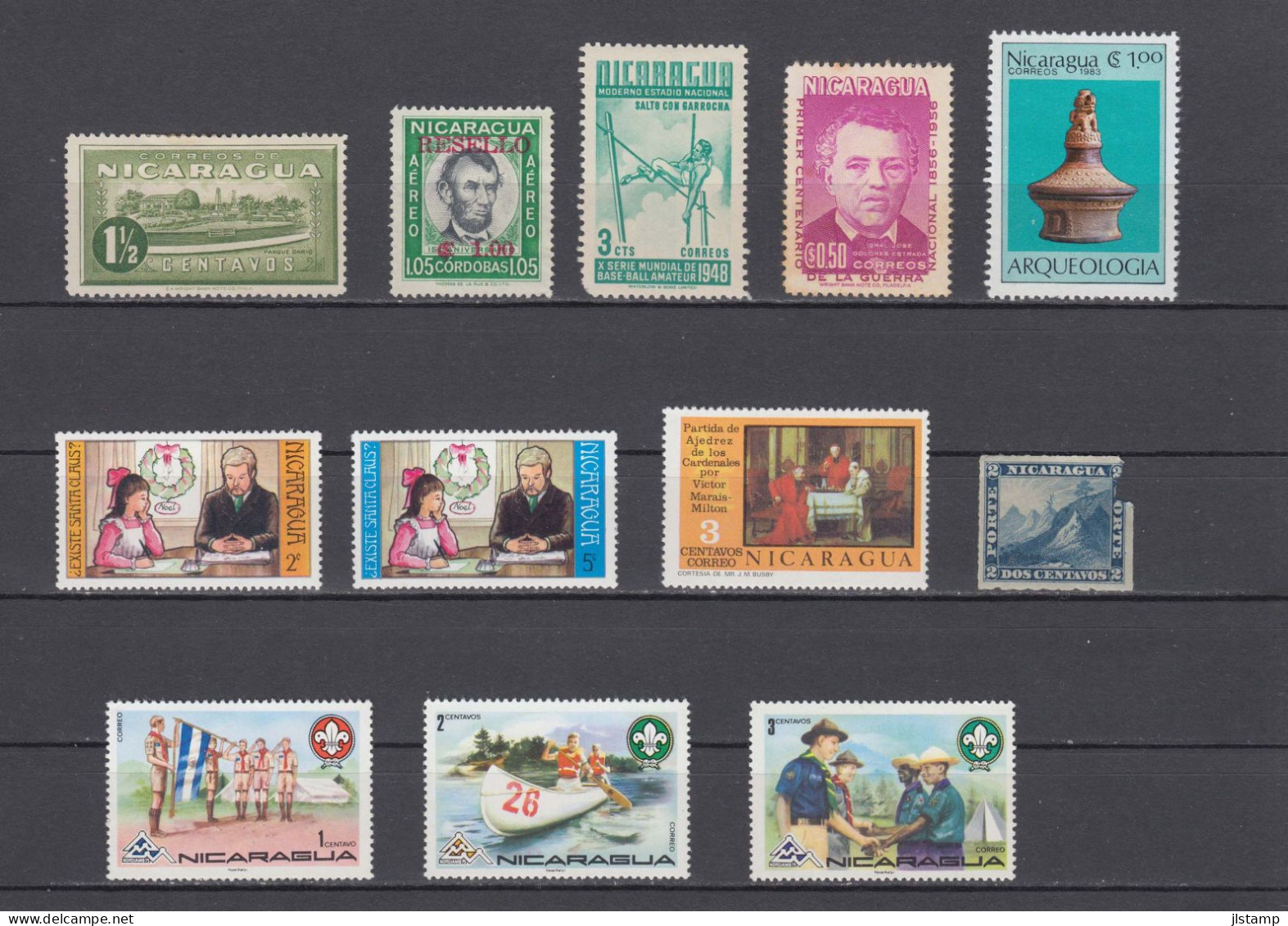 Nicaragua Mint Stamps, Small Lot ,F/VF - Nicaragua