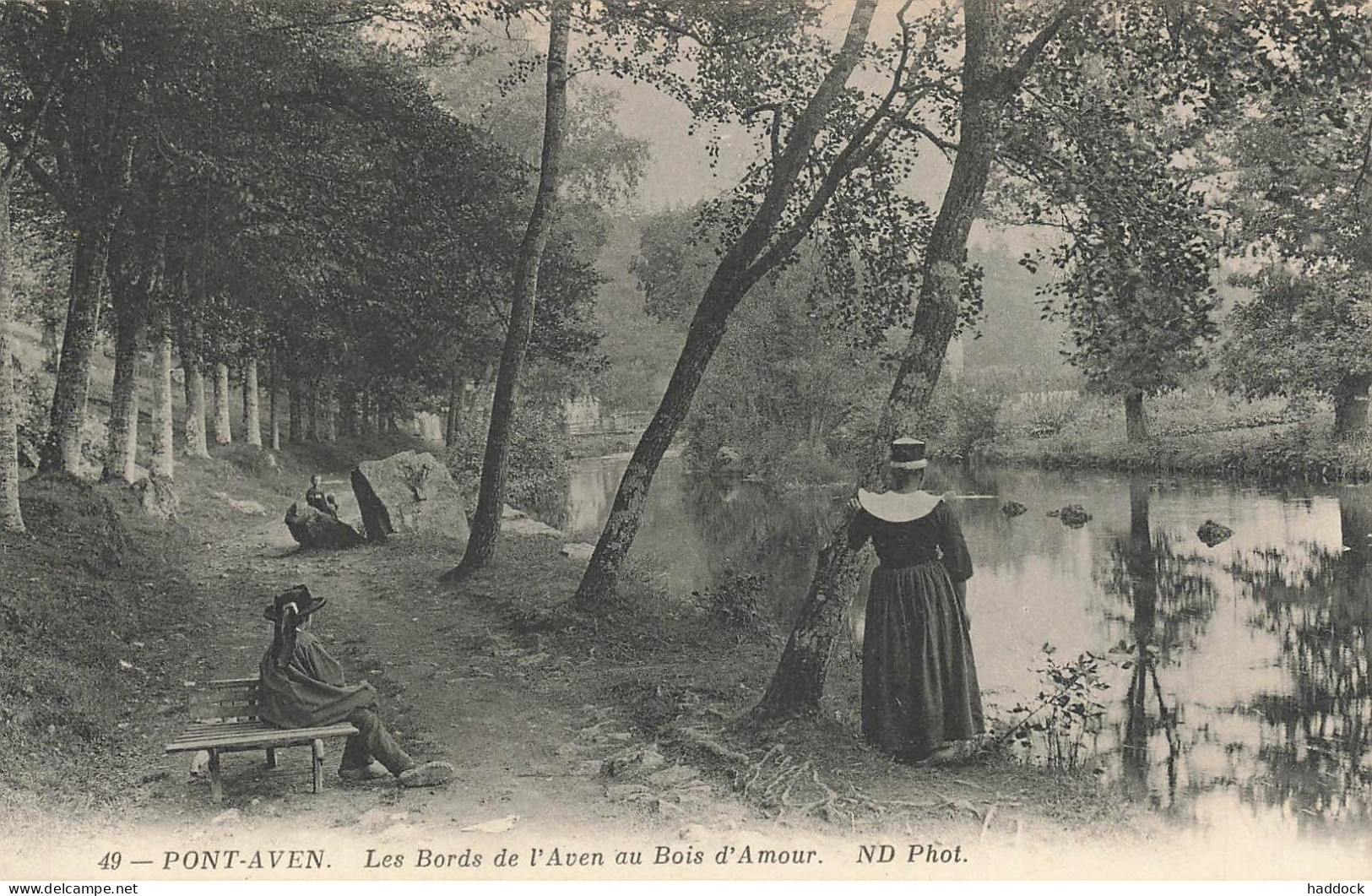 PONT AVEN : LES BORDS DE L'AVEN AU BOIS D'AMOUR - Pont Aven