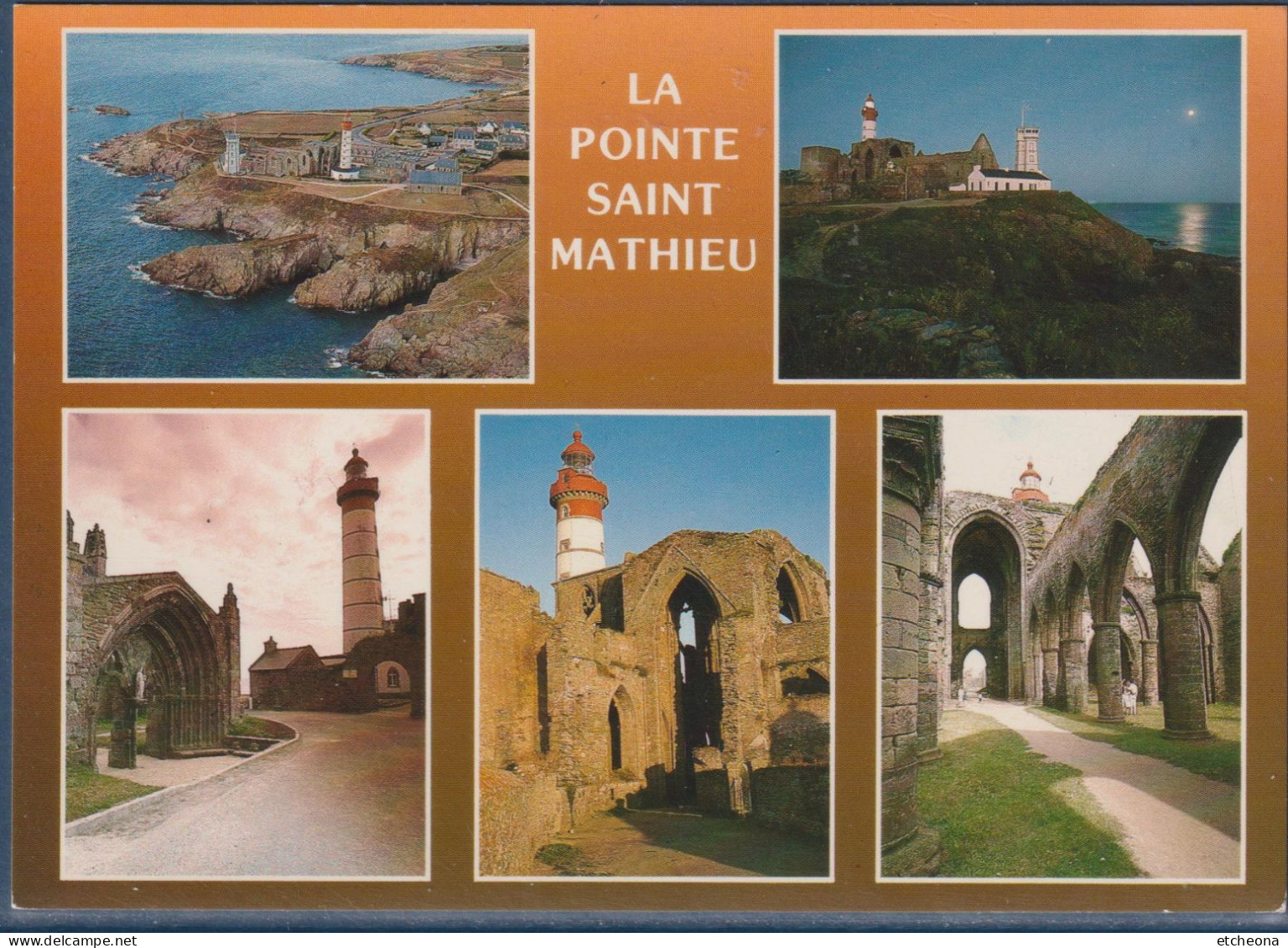 La Pointe Saint Mathieu, Multivues, Sémaphore, La Pointe,Le Phare, Les Ruines De L'abbaye - Plougonvelin