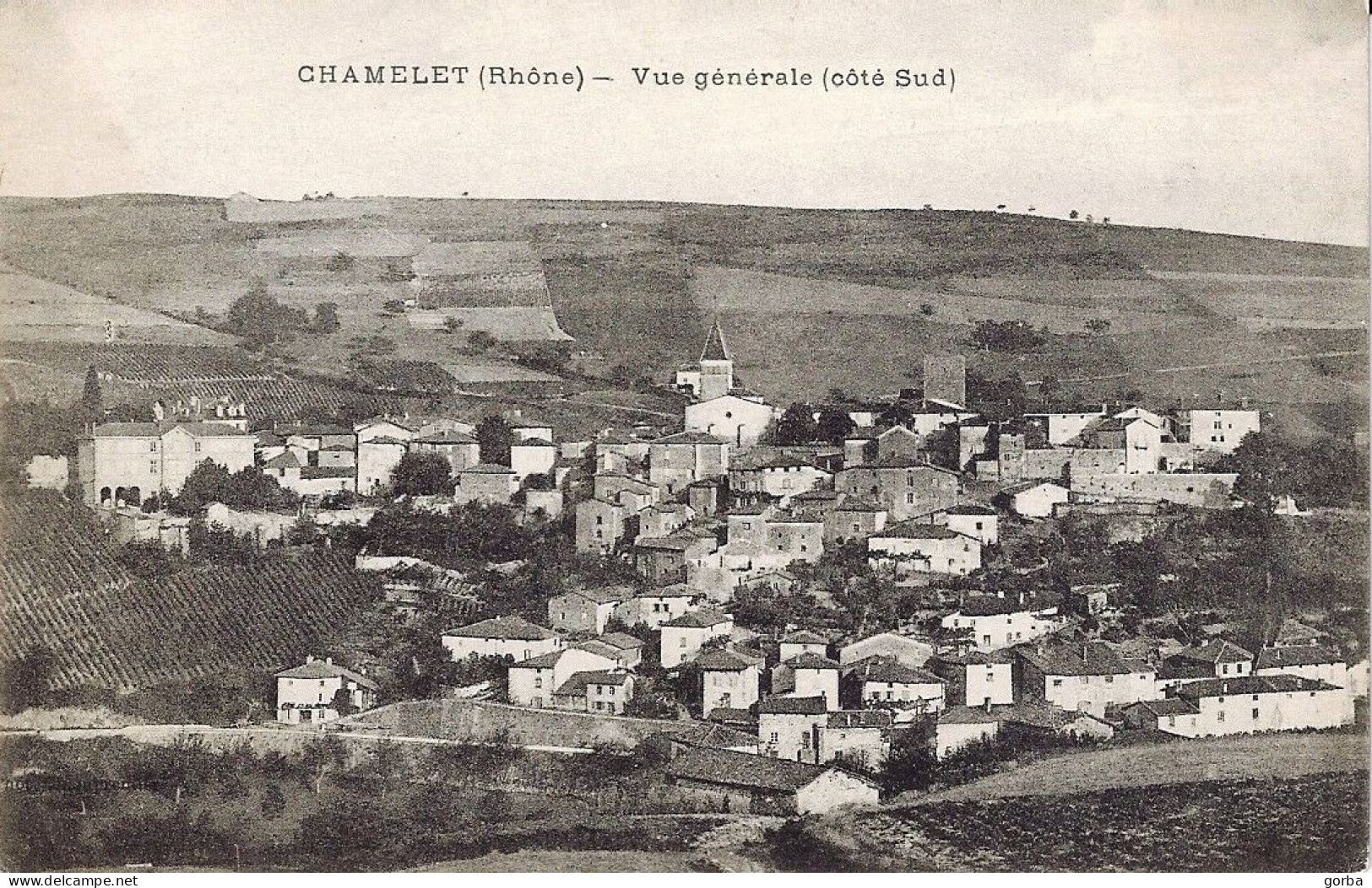 *CPA  - 69 - CHAMELET - Vue Générale - (coté Sud) - Other & Unclassified