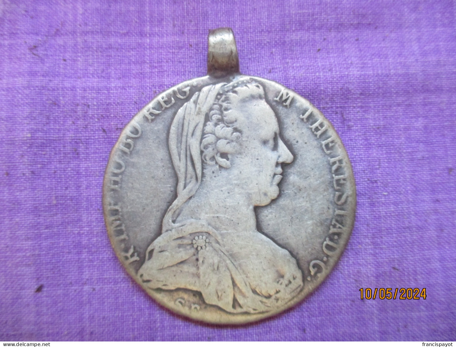 Austria: Thaler Maria Theresa 1780 Restrike Avec Boucle De Bijouterie / A Loop - Austria