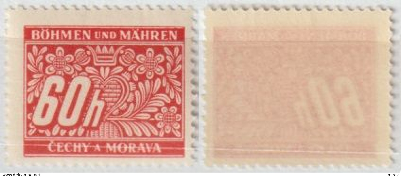 098/ Pof. DL 7, Translucent Paper - Unused Stamps