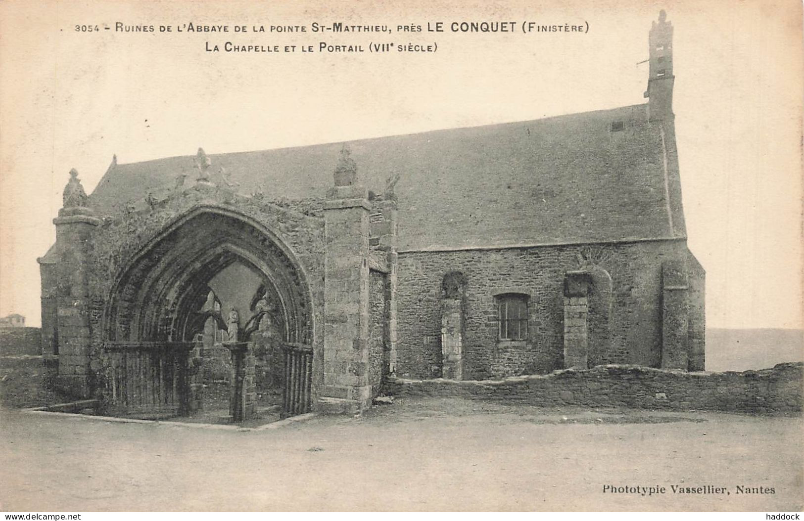 LE CONQUET : RUINES DE L'ABBAYE ST MATHIEU - Le Conquet