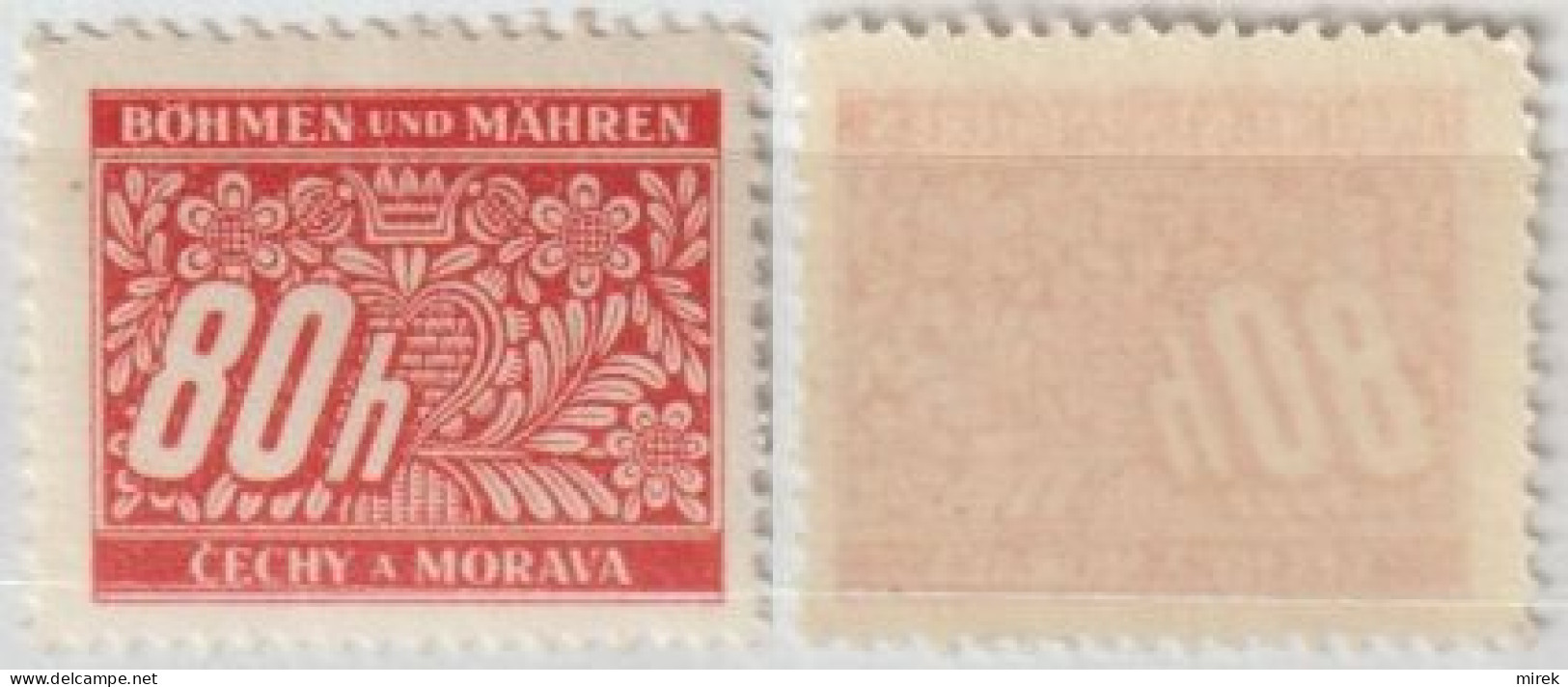 099/ Pof. DL 8, Translucent Paper - Unused Stamps