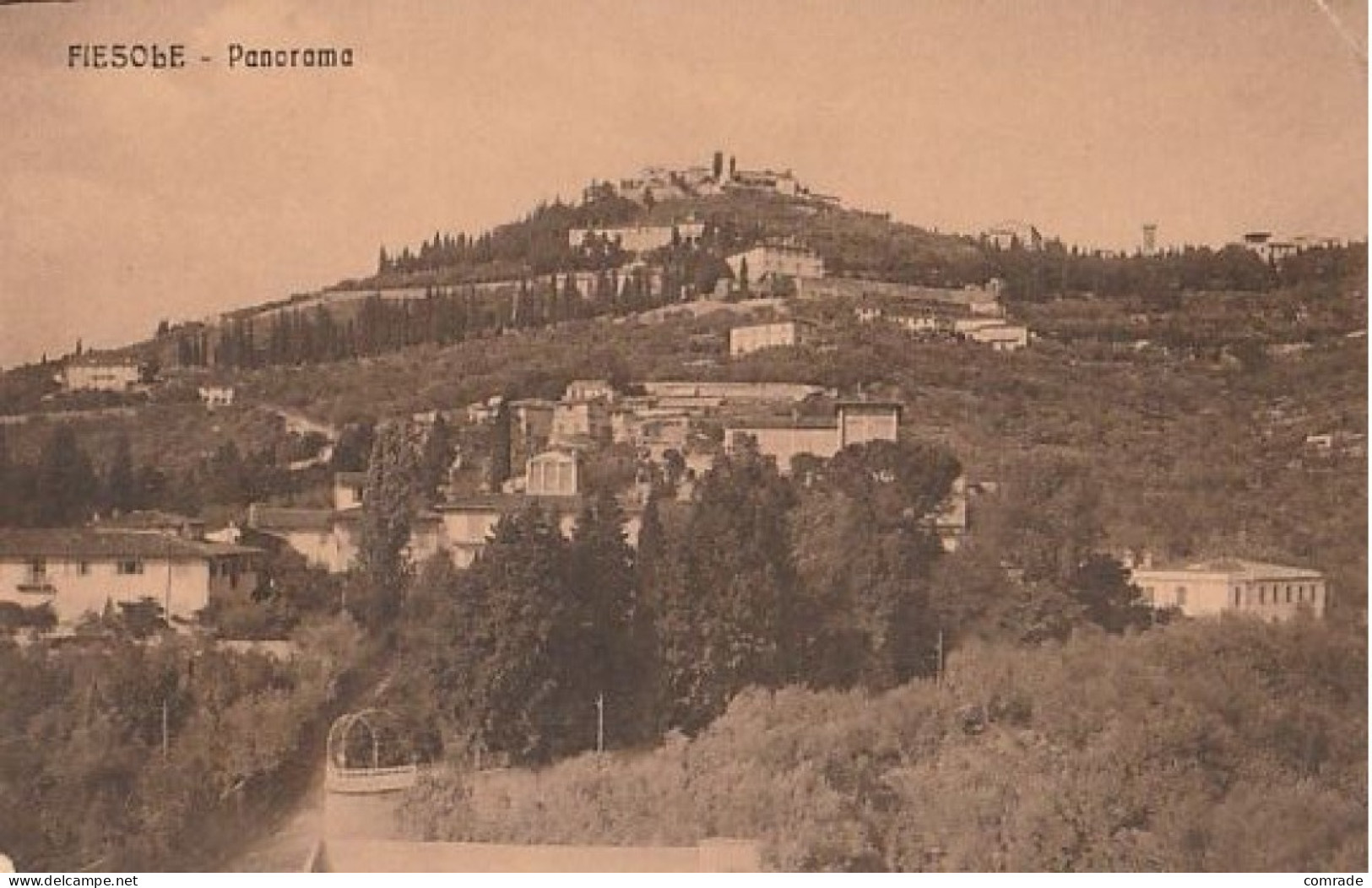 Italy Cartolina Firenze - Panorama - Sonstige & Ohne Zuordnung