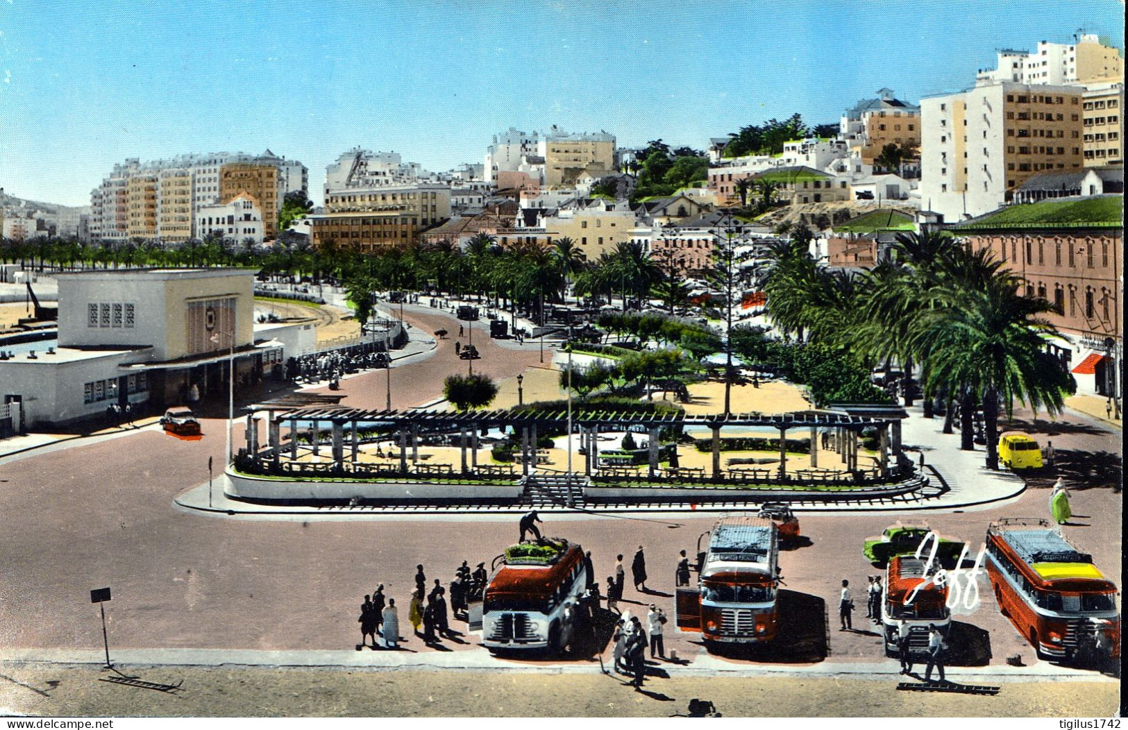 Tanger. La Gare Et L'Avenue D'Espagne - Tanger