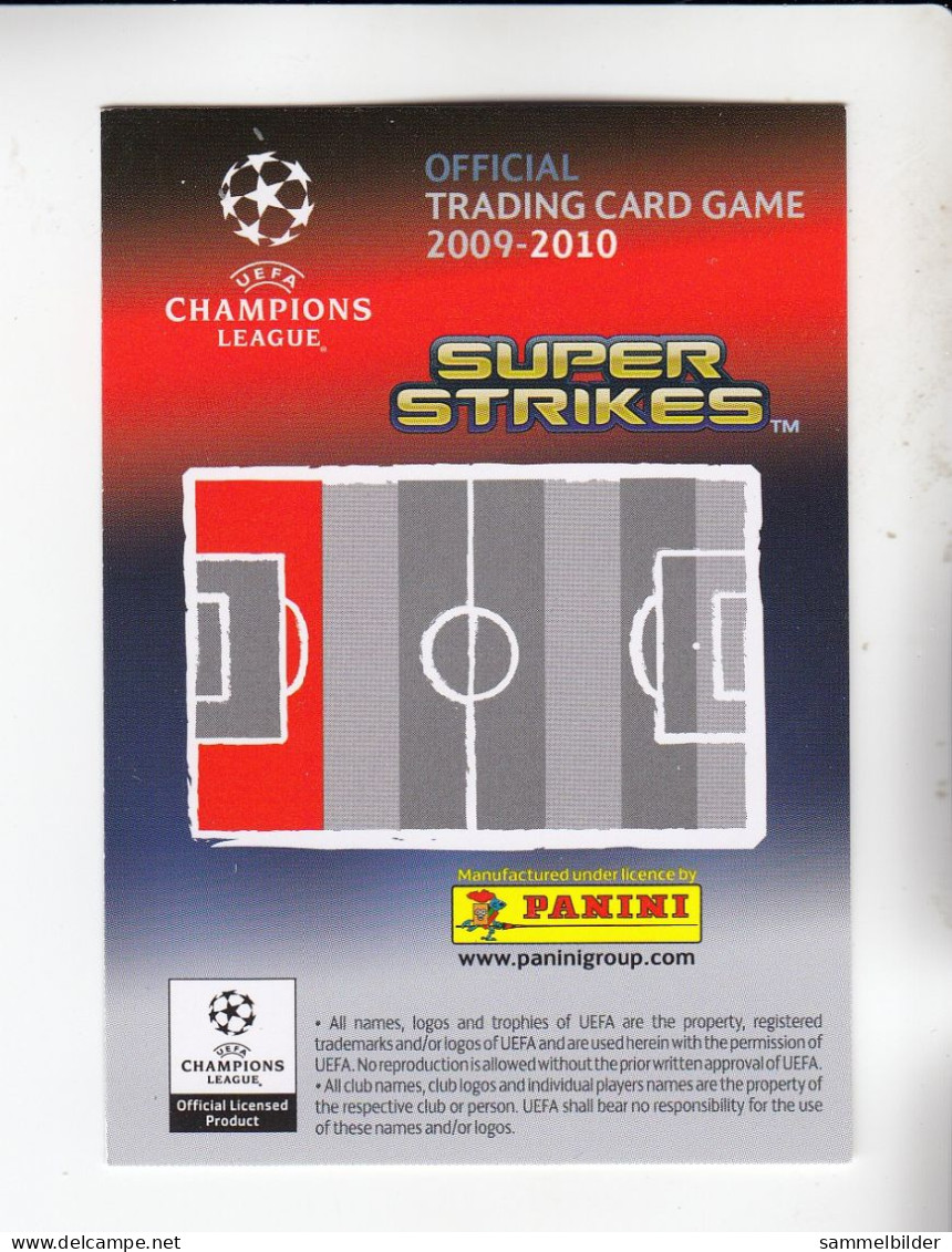 Panini Champions League Trading Card 2009 2010 Pepe   Real Madrid - Autres & Non Classés