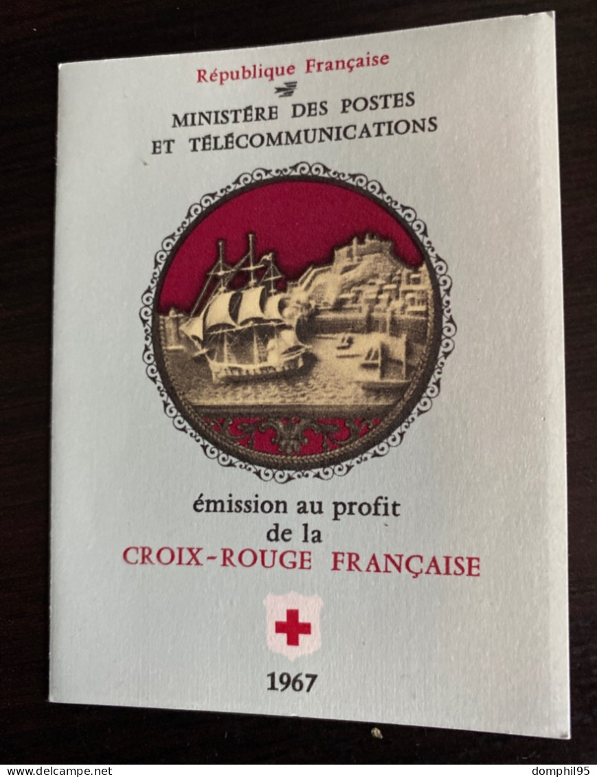 France 1967 - Carnet Croix Rouge Neuf** YT2016 - Red Cross