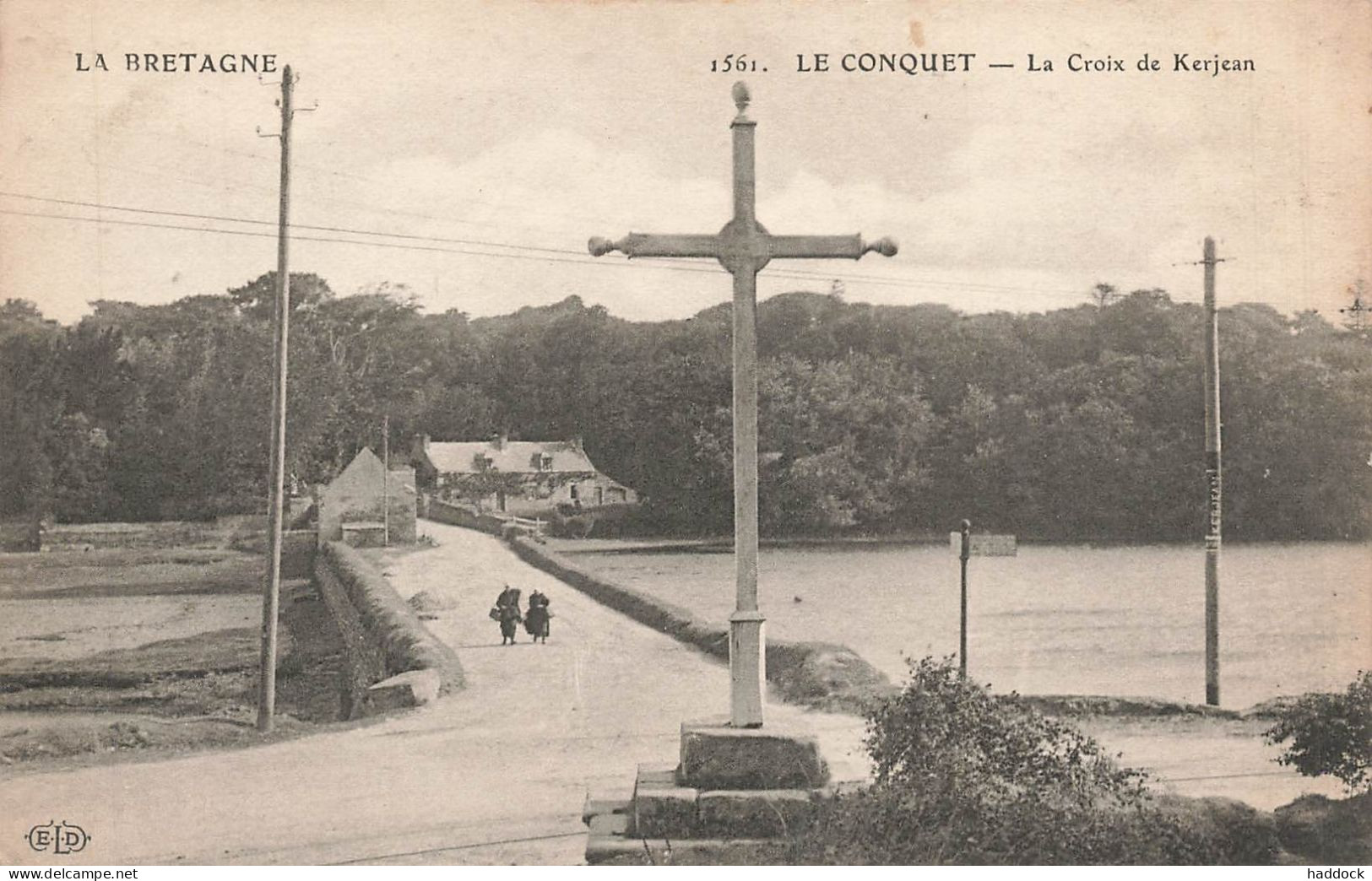 LE CONQUET : LA CROIX DE KERJEAN - Le Conquet