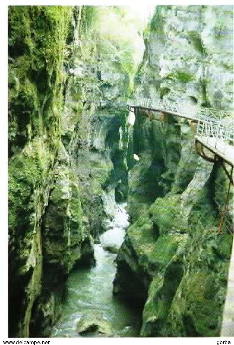 *CPM - 74 - LOVAGNY - Gorges Du Fier - Galeries Et Torrent - Sonstige & Ohne Zuordnung