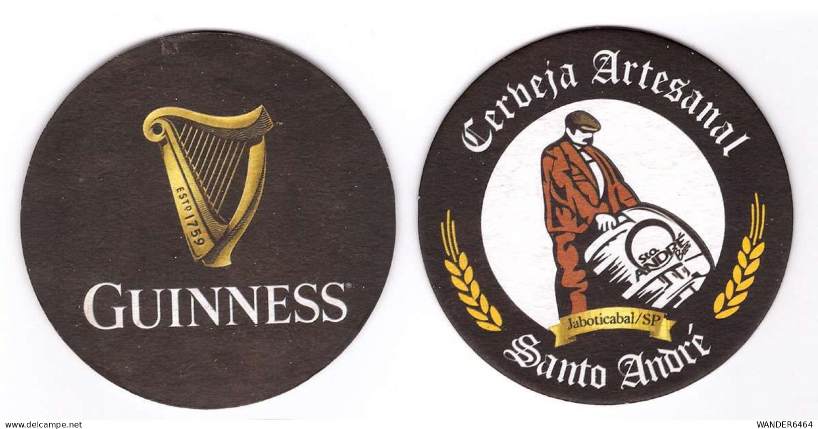 GUINNESS BRAZIL BREWERY  BEER  MATS - COASTERS #02 - Sotto-boccale