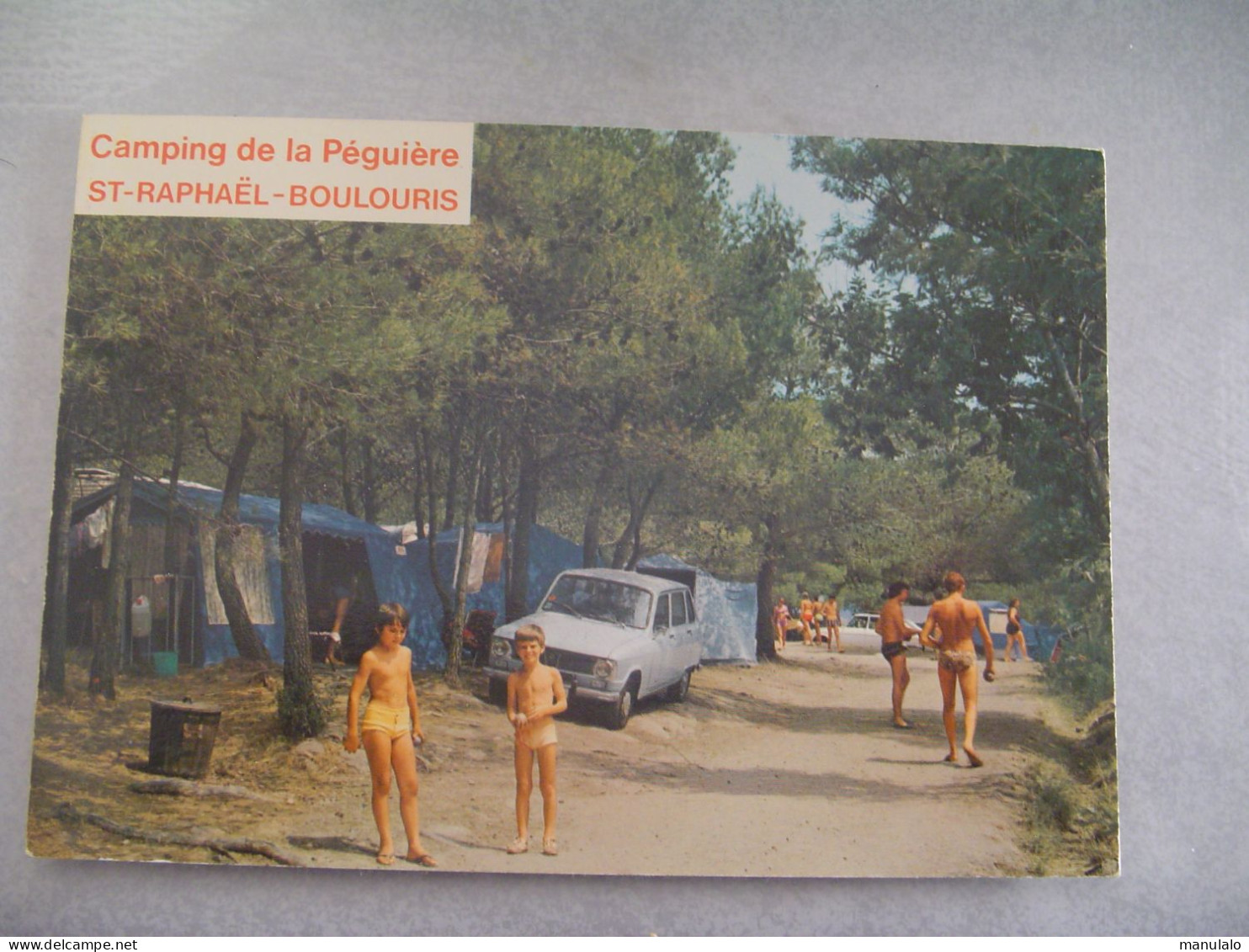 D 83 - Saint Raphaël - Boulouris - Camping De La Péguière - Autres & Non Classés