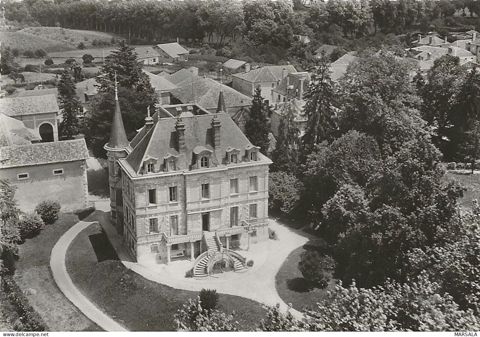 CPSM Habas  Chateau De Habas  Maison De Repos - Sonstige & Ohne Zuordnung