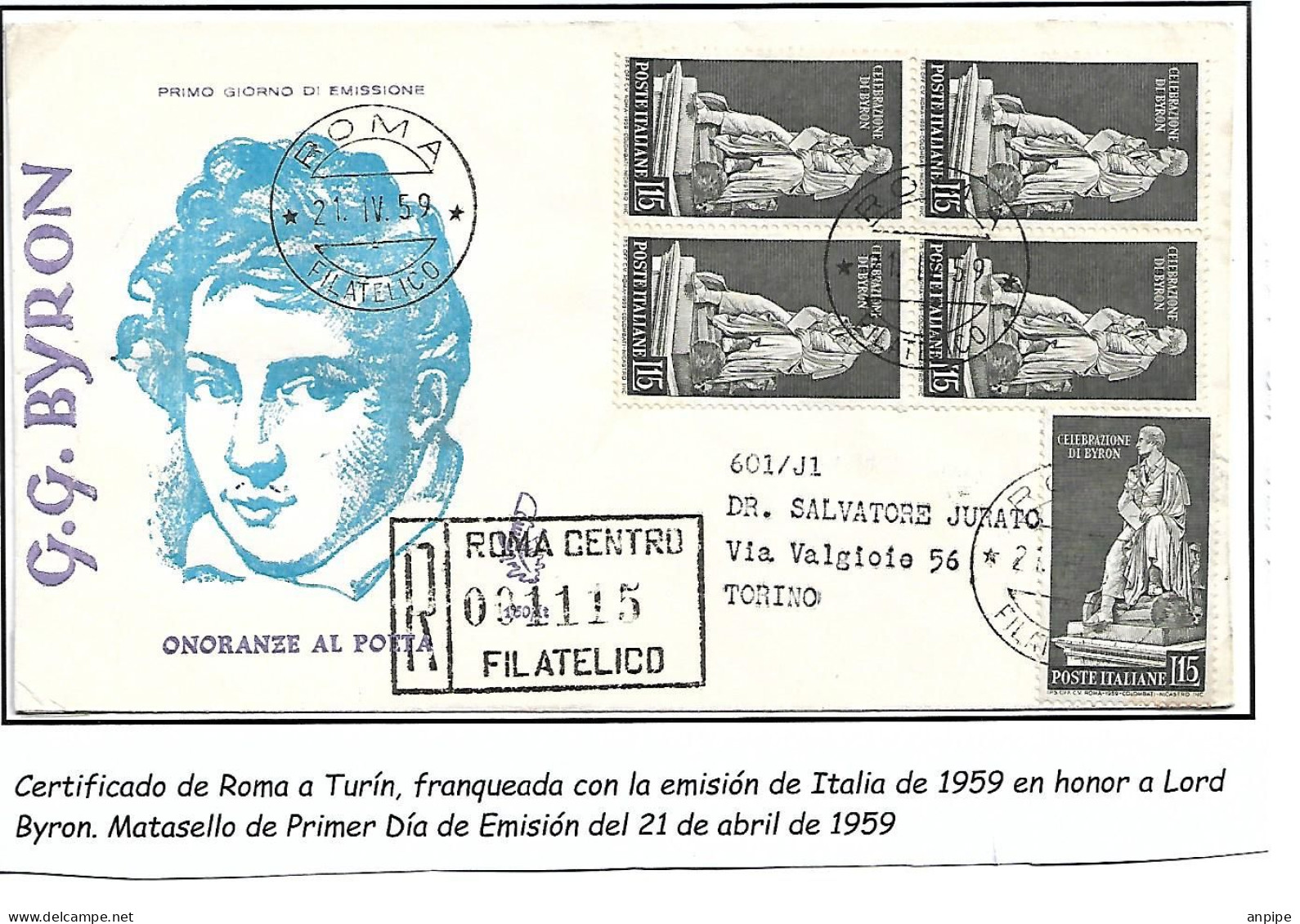 HISTORIA POSTAL - Europe (Other)