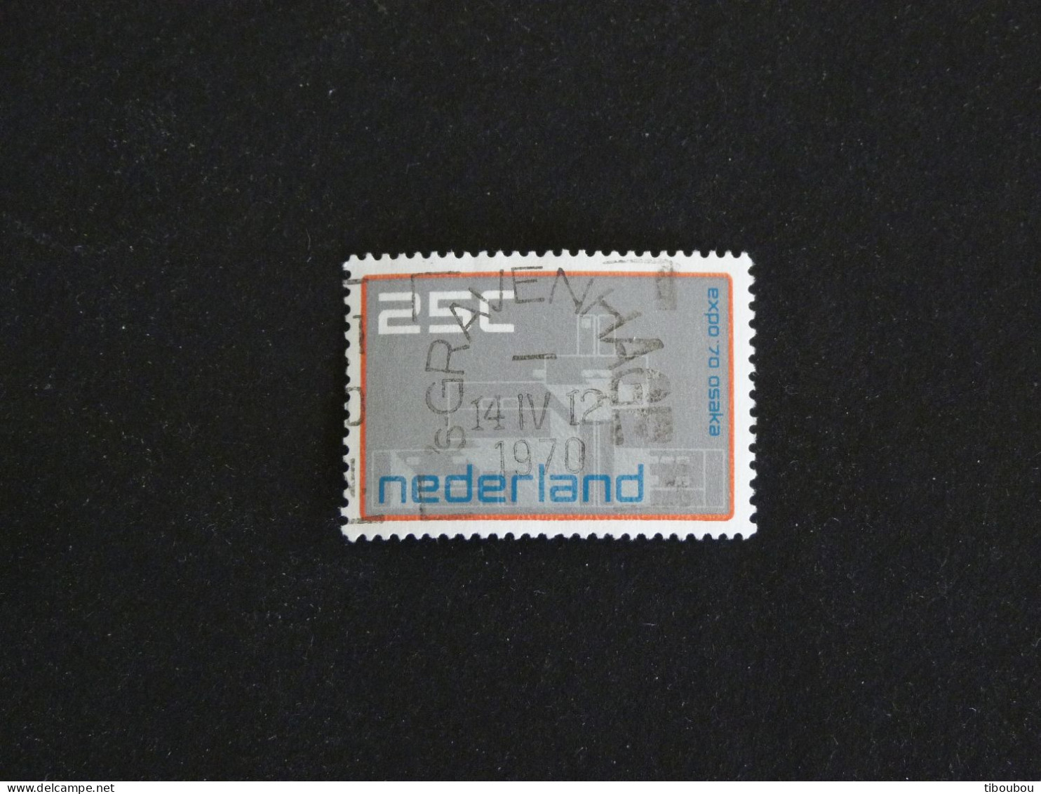 PAYS BAS NEDERLAND YT 907 OBLITERE - EXPOSITION MONDIALE OSAKA JAPON - Used Stamps