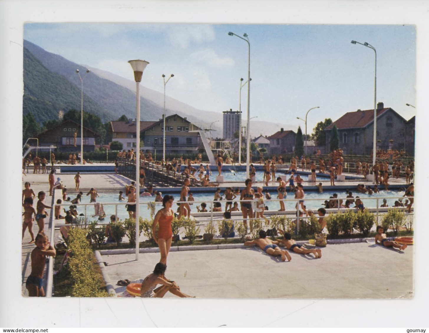 Albertville - La Piscine Avenue Des Chasseurs-Alpins (cp N°3) - Albertville