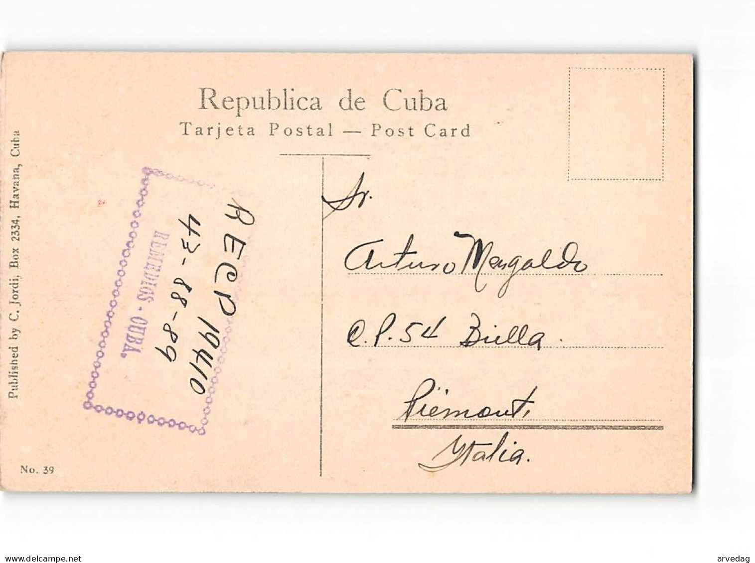 X1794 CUBA HABANA EL MORRO DESDE LA PUNTA - Other & Unclassified