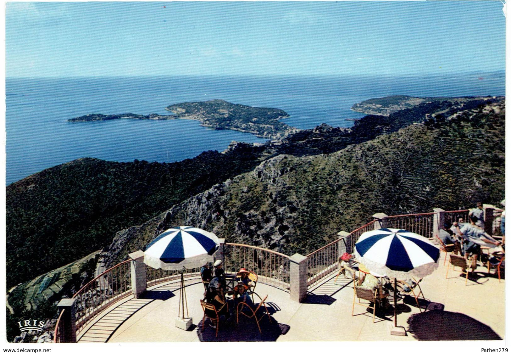 CPM FRANCE 06 ALPES-MARITIMES EZE - La Terrasse Du Belvédère - Vue Sur Le Cap Ferrat - Eze