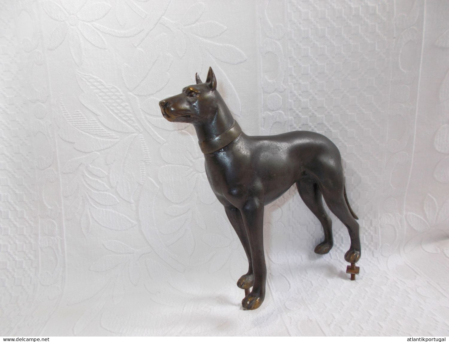 Messing Figur Hund - Bronces